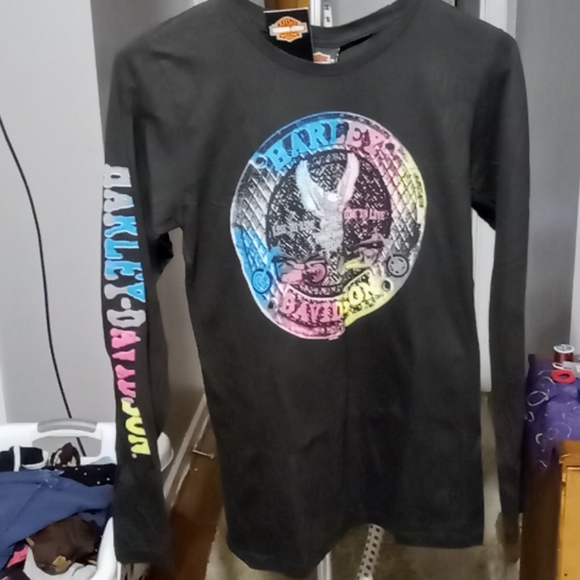 Harley Davidson long sleeve shirt - Picture 1 of 7